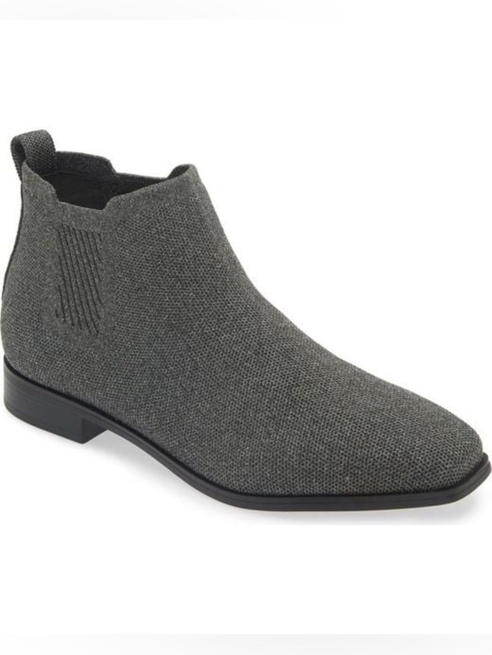 VIVAIA :Women's Black Square-Toe Water-Repellent Ankle Boots size,39 .